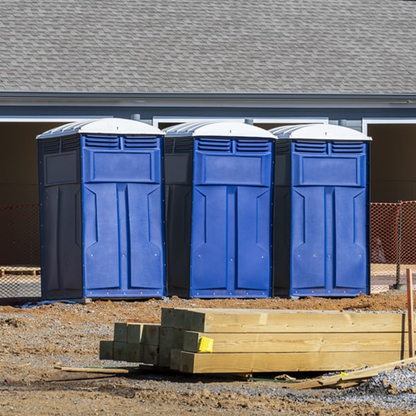 can i customize the exterior of the portable toilets with my event logo or branding in Acampo California